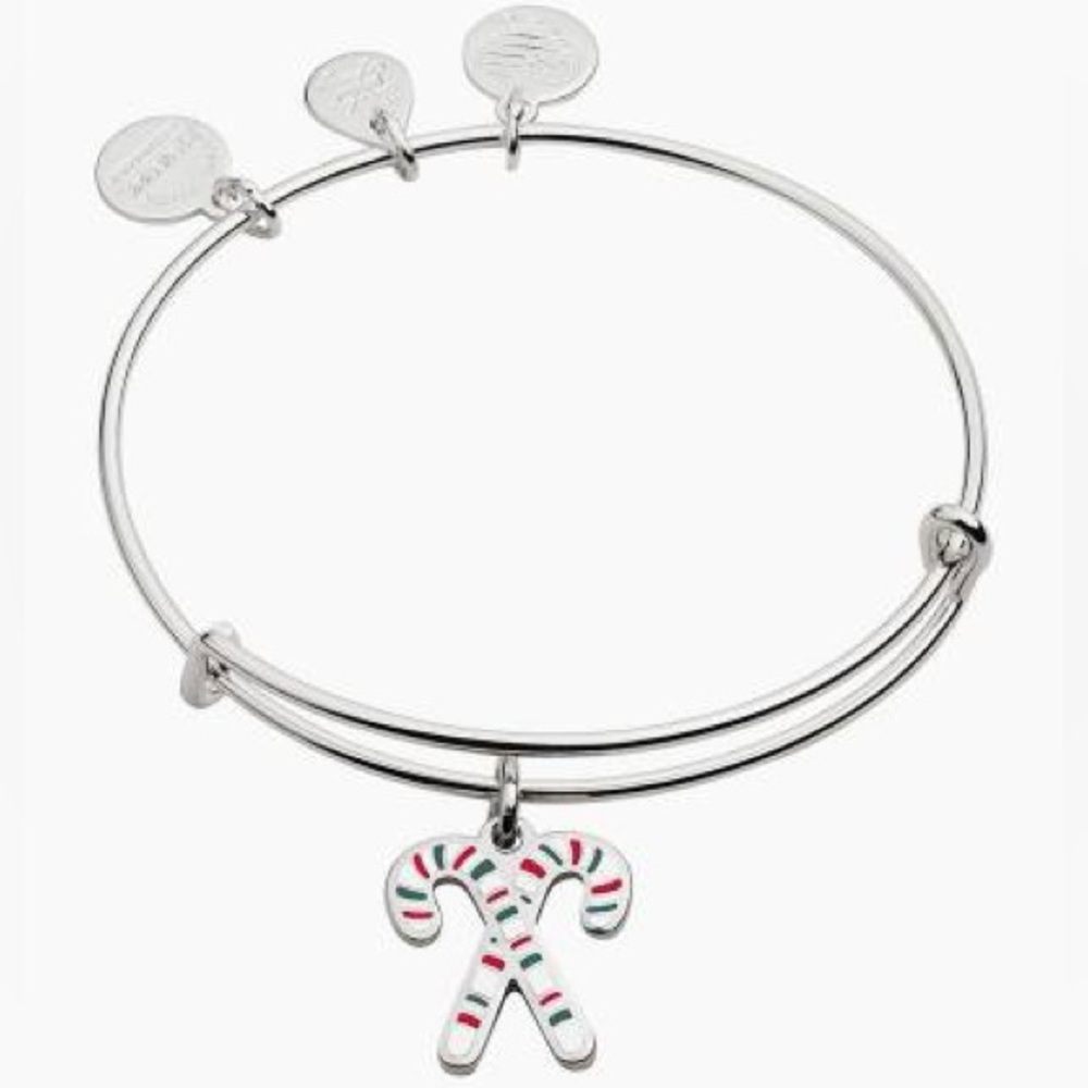 Alex and Ani Candy Canes Bracelet